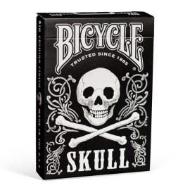 jeu carte poker bicycle skull