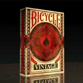 jeu carte poker bicycle vintage classic