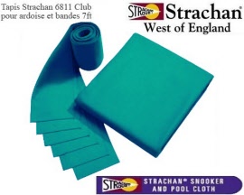 kit drap billard pool woe strachan 6811 tournament vert bleu w556vb7