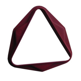 triangle plastique rouge 50.8mm a208r